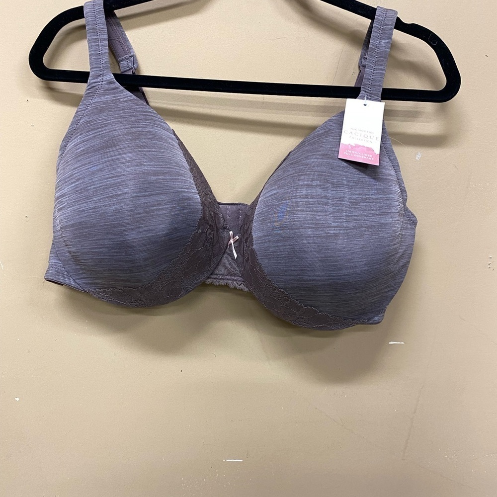 Cacique Bra The Modern Collection Lightly Lined Full Coverage Brown Size 46C NWT